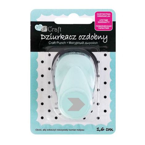 Dziurkacz ozdobny dpCraft 1,6cm Strzałka